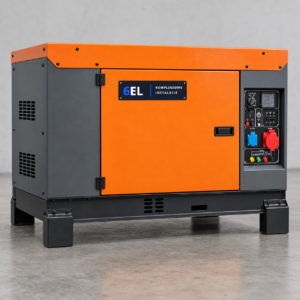 Agregat prądotwórczy diesel KD154 17 kW z logo 6EL